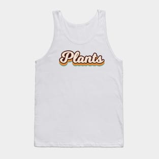 Plants Retro Tank Top